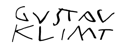 Klimt signature